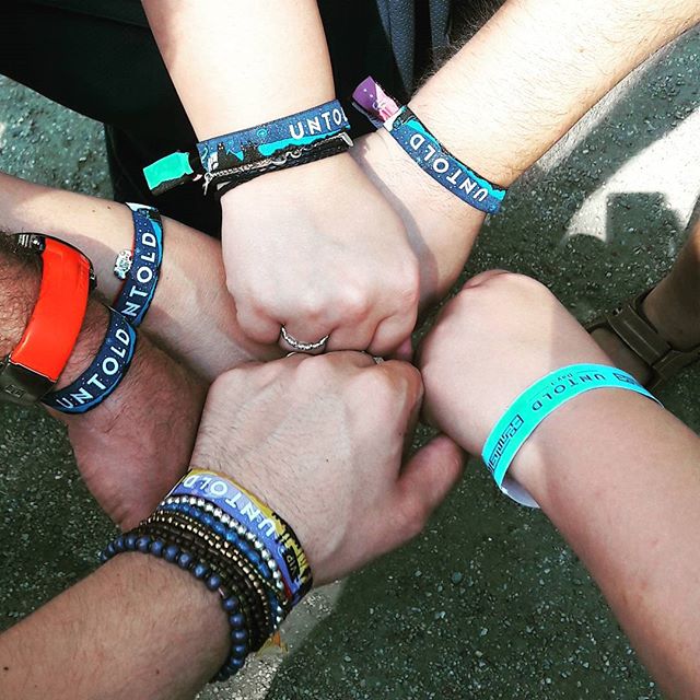 We are here untoldfestival ! untold untoldfestival friends fun music